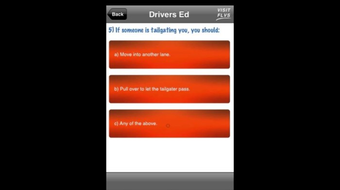 Drivers ed final exam flvs