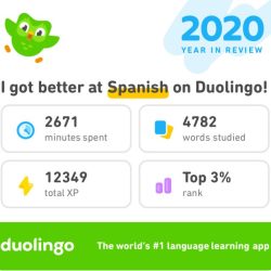 Mom calls us every sunday in spanish duolingo